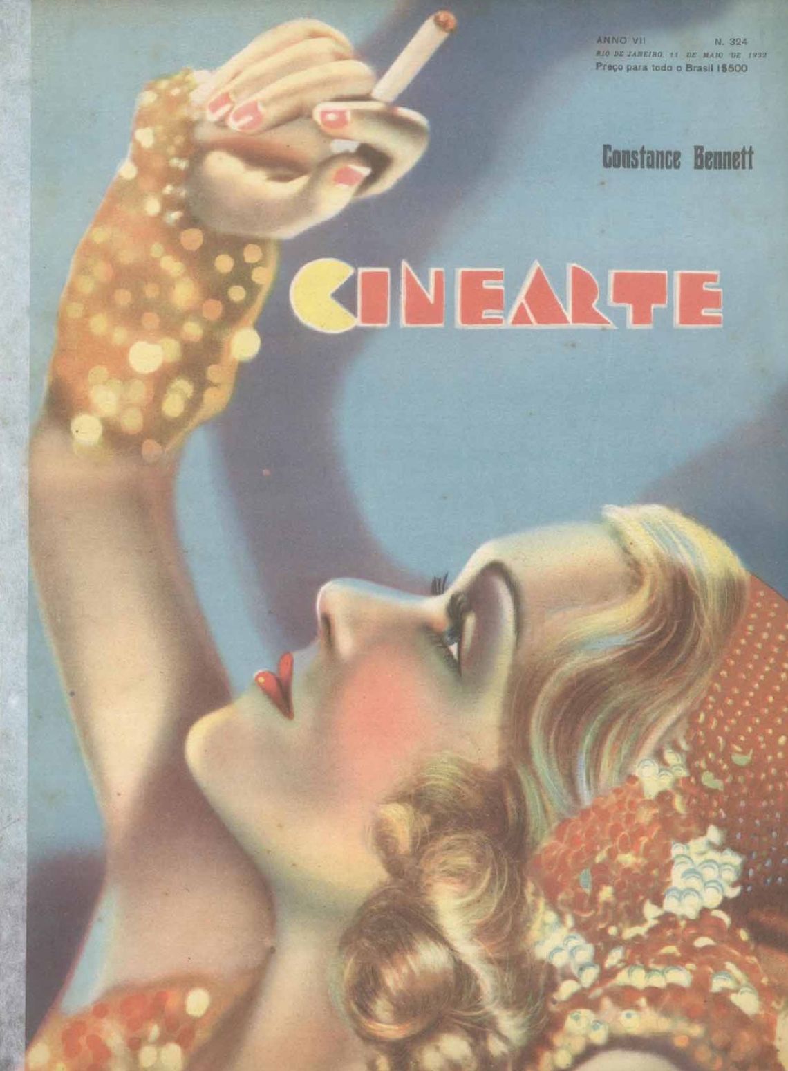 CINEARTE magazine side cover Issue 324 11 May 1932