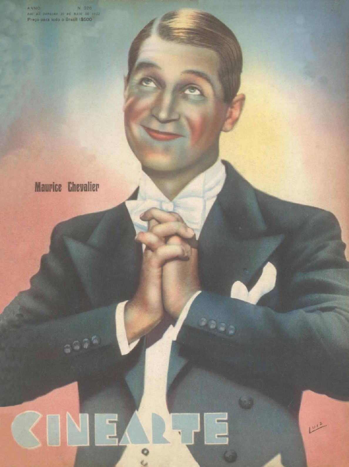 CINEARTE magazine side cover Issue 326 25 May 1932