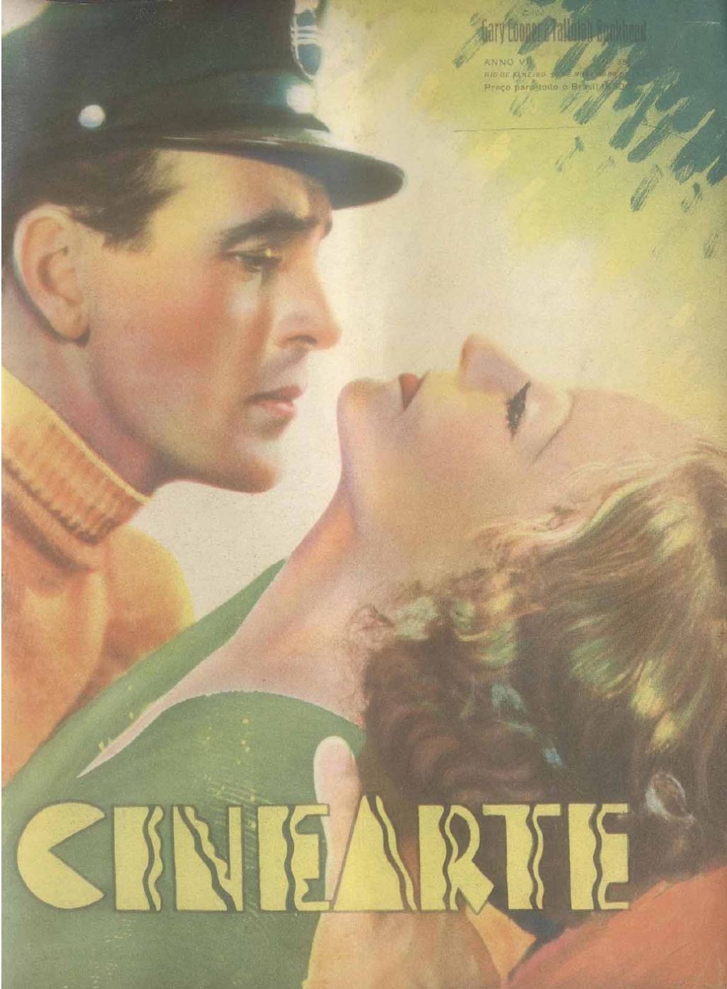 CINEARTE magazine side cover Issue 351 16 November 1932