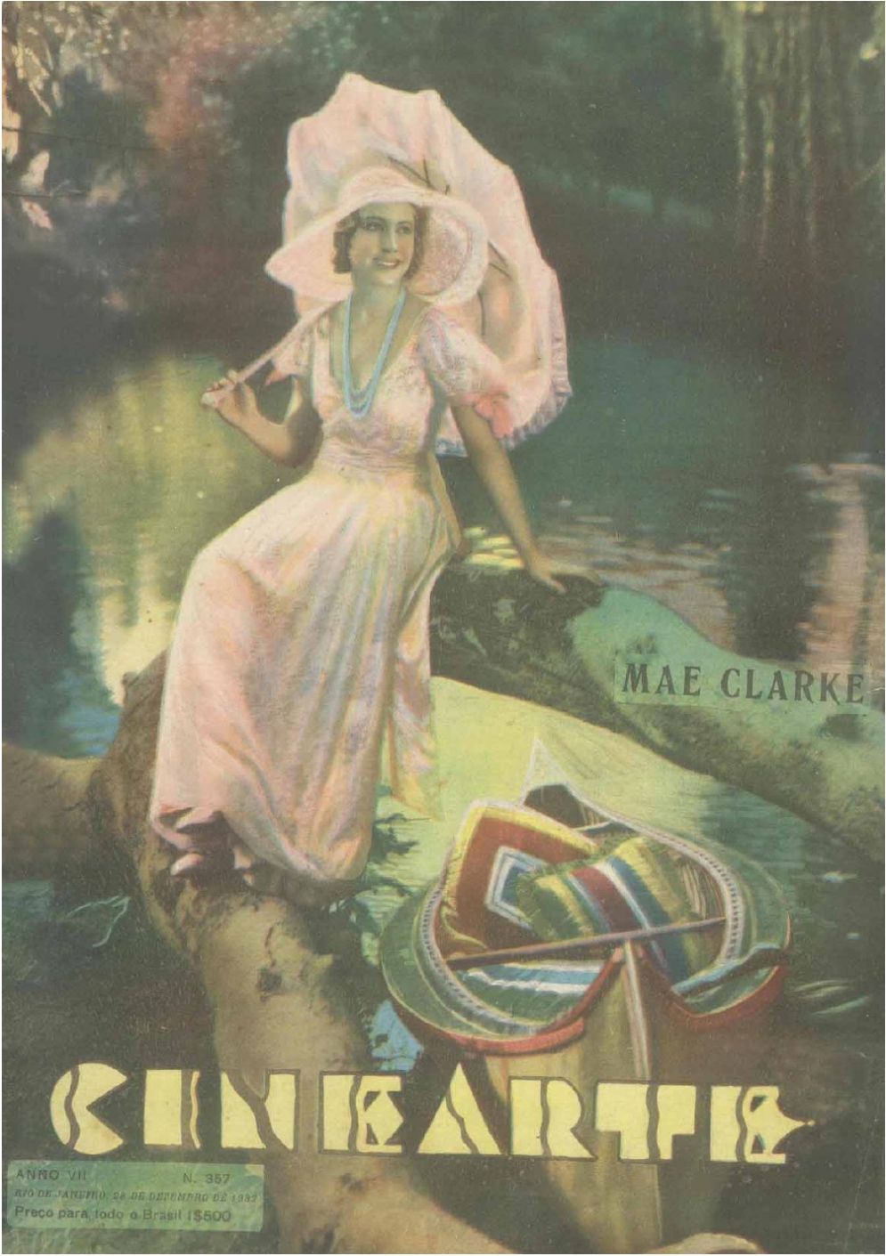 CINEARTE magazine side cover Issue 357 28 December 1932