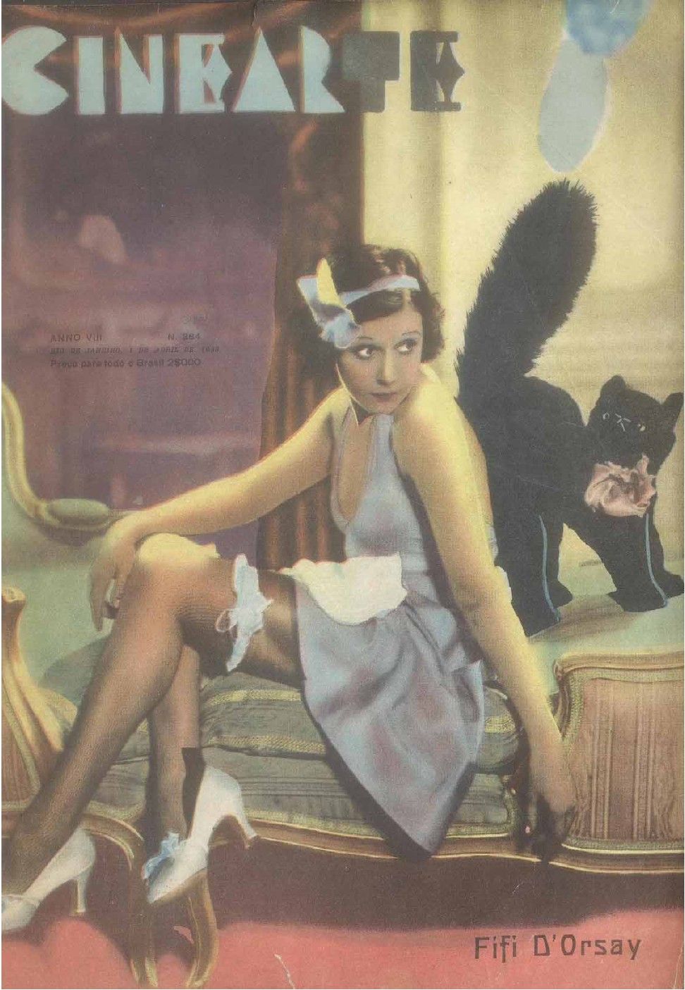 CINEARTE magazine side cover Issue 364 1 April 1933