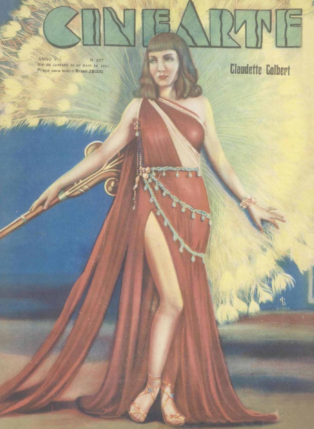 CINEARTE magazine side cover Issue 367 15 May 1933