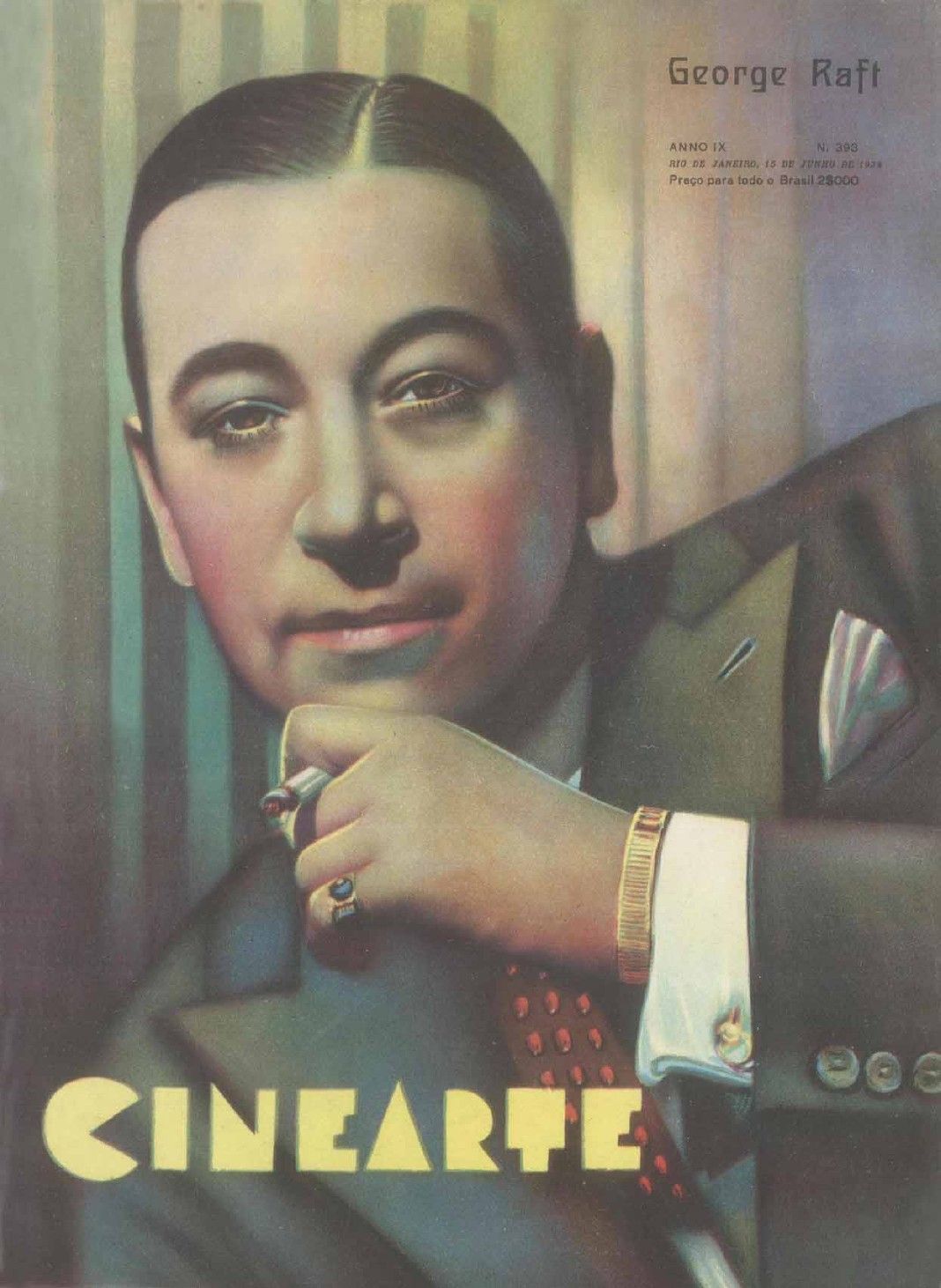 CINEARTE magazine side cover Issue 393 15 June 1934