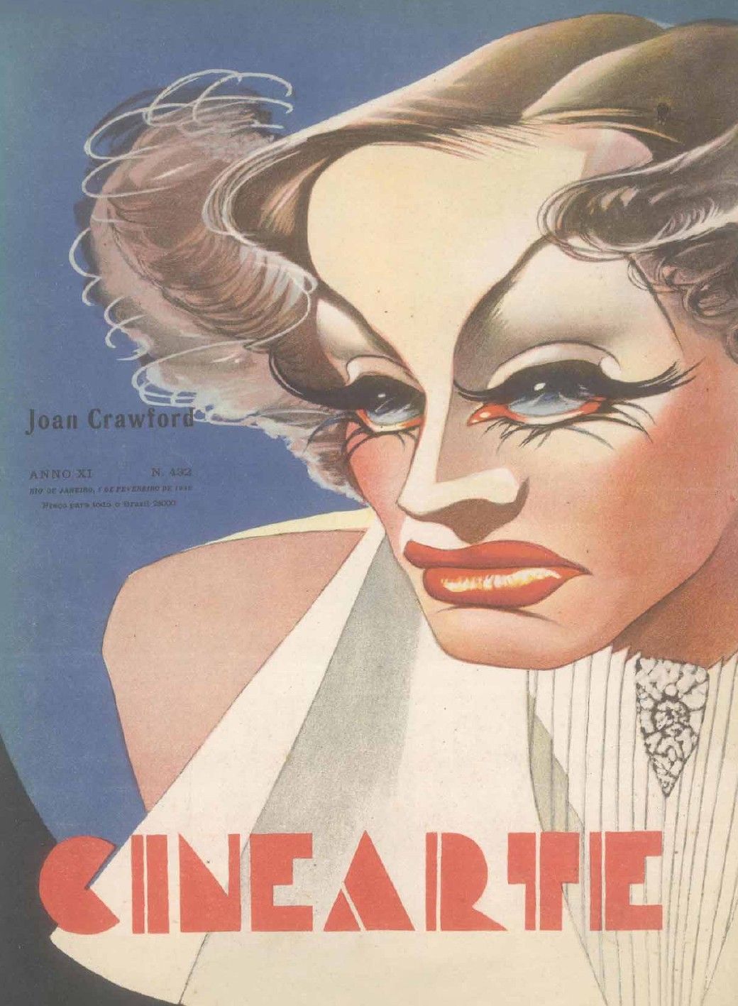 CINEARTE magazine side cover Issue 432 1 February 1936