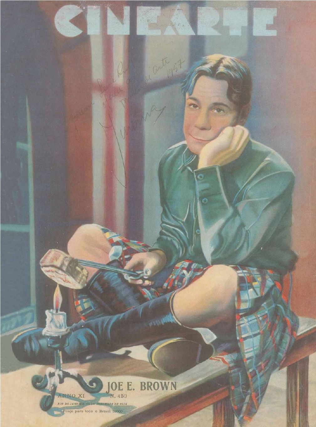 CINEARTE magazine side cover Issue 453 15 December 1936