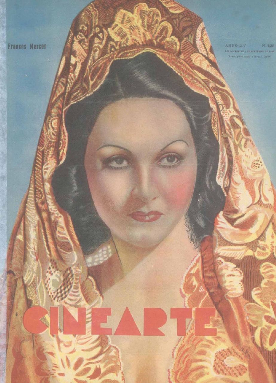 CINEARTE magazine side cover Issue 528 1 February 1940