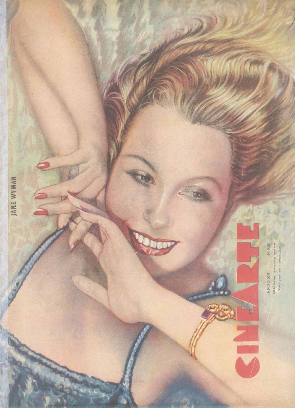 CINEARTE magazine side cover Issue 529 15 February 1940