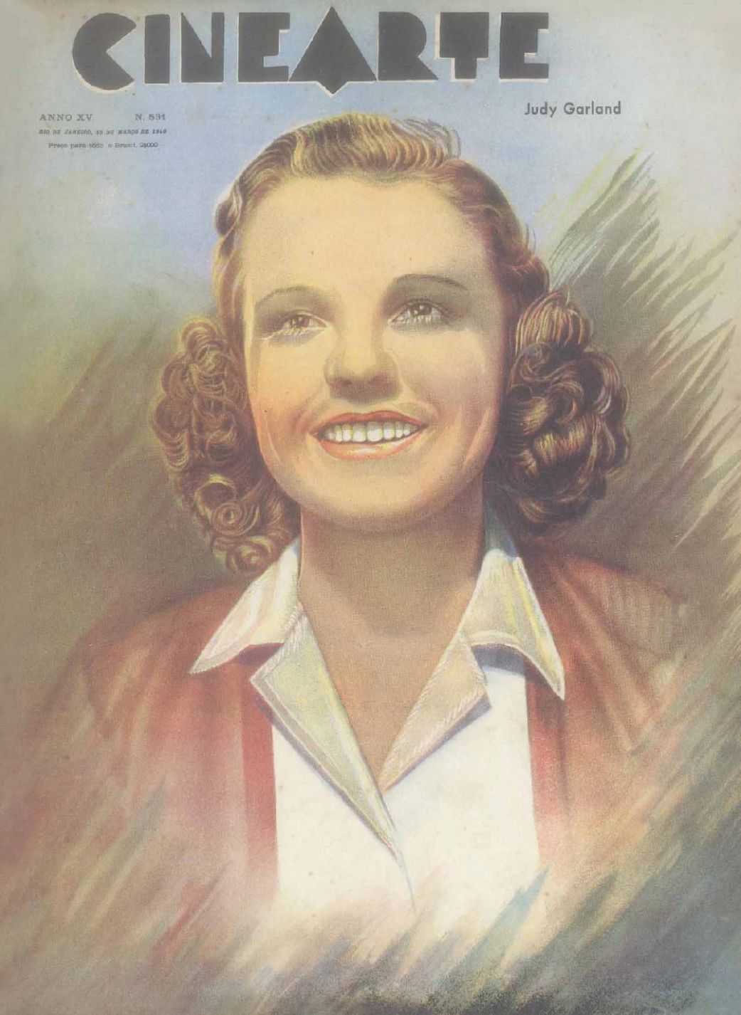 CINEARTE magazine side cover Issue 531 15 March 1940
