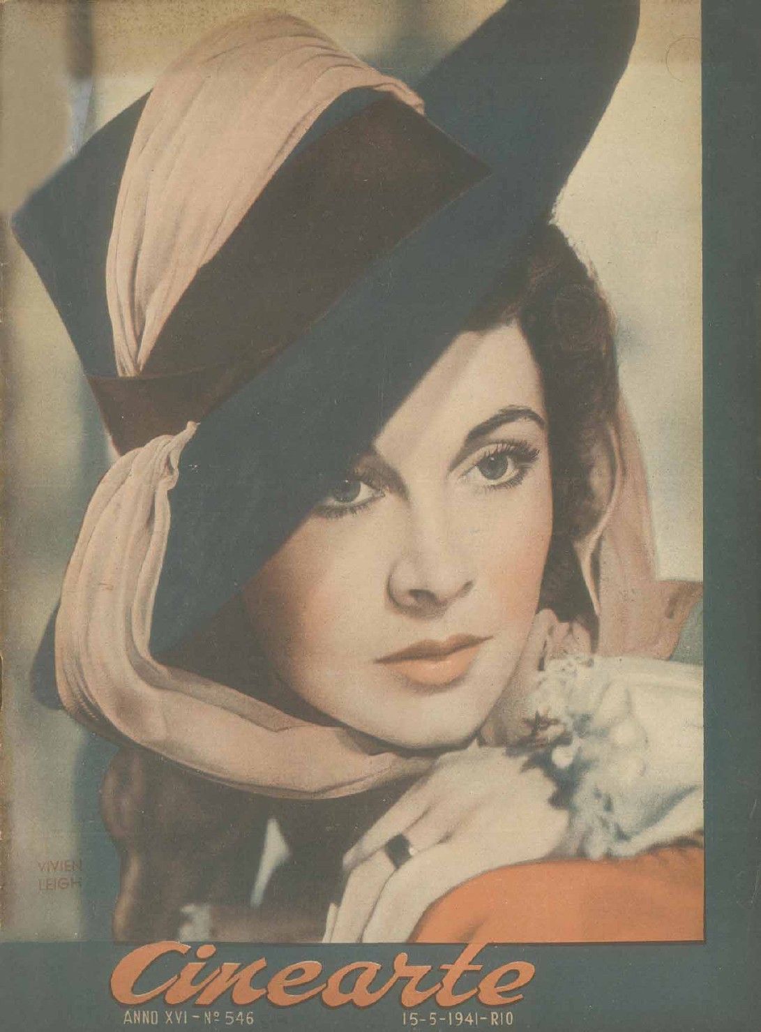 CINEARTE magazine side cover Issue 547 15 May 1941