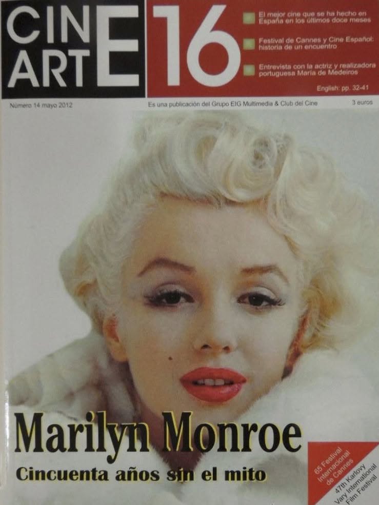 CINEARTE 16 magazine side cover Issue 14  May 2012
