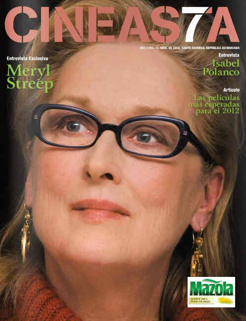 CINEASTA magazine side cover 15 April 2012