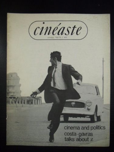 CINEASTE magazine side cover Issue 10 Vol 3 #3 December 1969