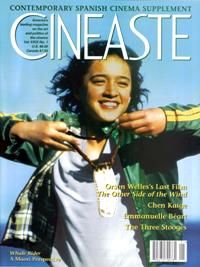 CINEASTE magazine side cover Issue 108 Vol 29 #1 December 2003