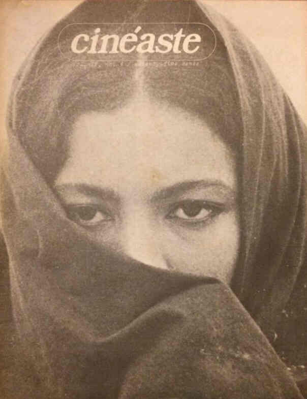 CINEASTE magazine side cover Issue 15 Vol 4 #4 March 1971