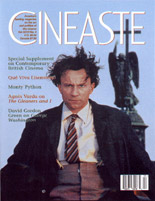 CINEASTE magazine side cover Issue 99 Vol 26 #4 September 2001