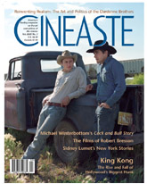 CINEASTE magazine side cover Issue 117 Vol 31 #2 March 2006
