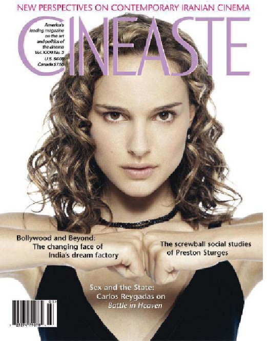 CINEASTE magazine side cover Issue 118 Vol 31 #3 June 2006