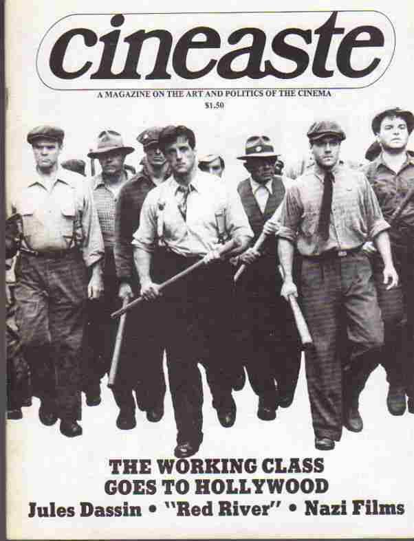CINEASTE magazine side cover Issue 32 Vol 9 #1 September 1978