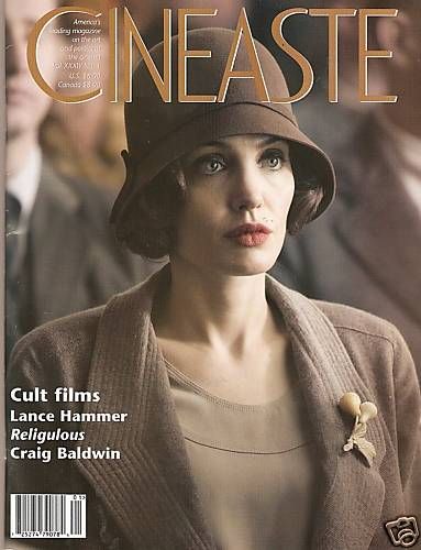 CINEASTE magazine side cover Issue 128  Vol 34 # 1  