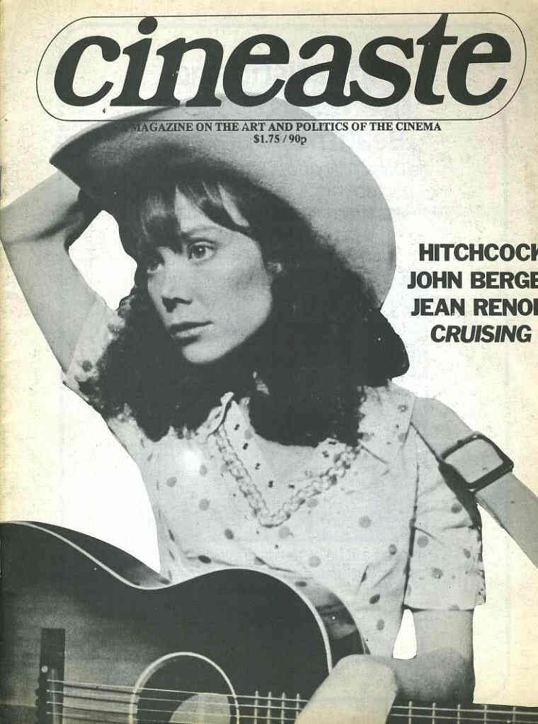 CINEASTE magazine side cover Issue 38 Vol 10 #3 June 1980