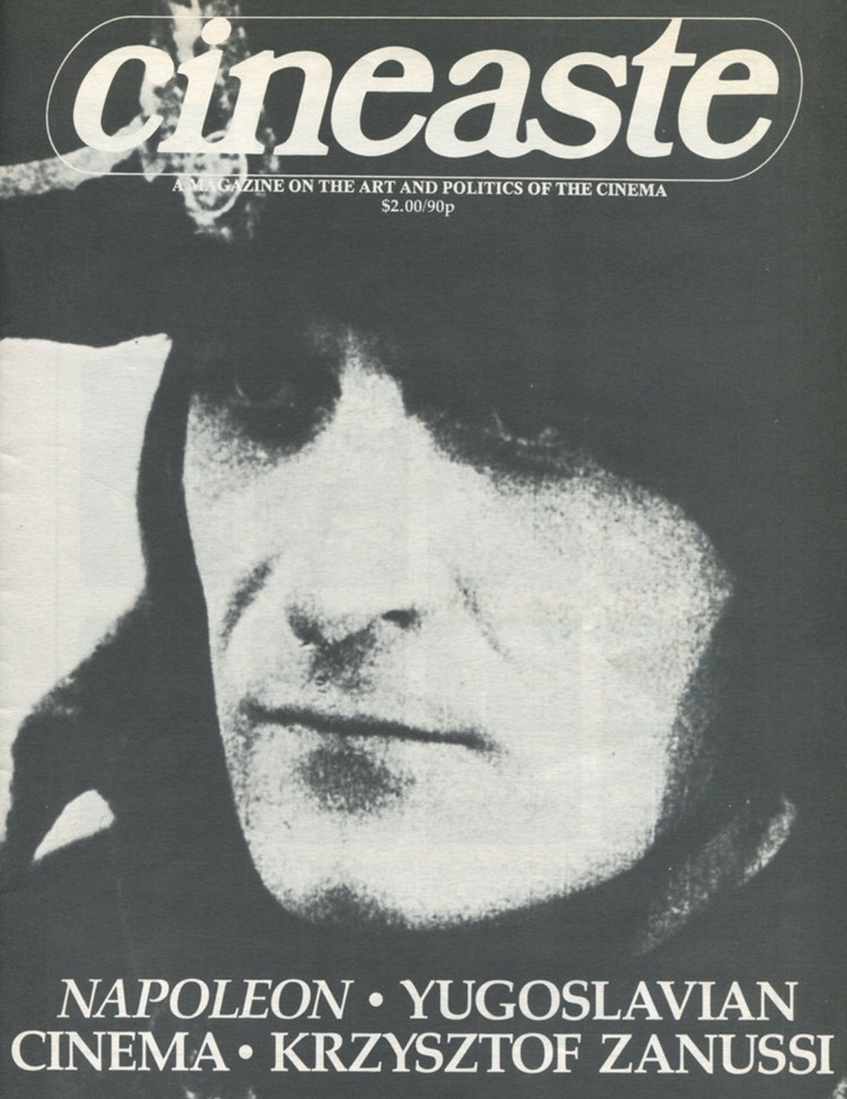 CINEASTE magazine side cover Issue 41 Vol 11 #2 March 1981