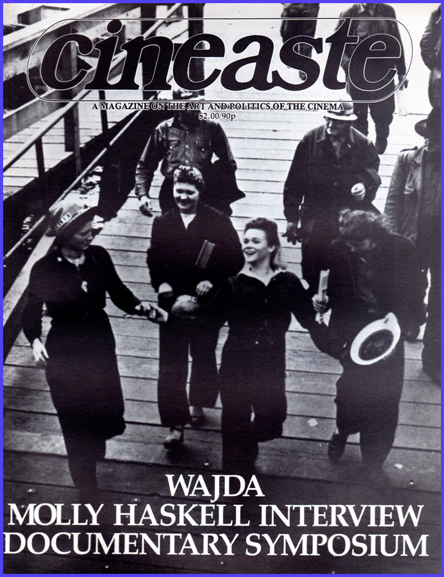 CINEASTE magazine side cover Issue 42 Vol 11 #3 June 1981