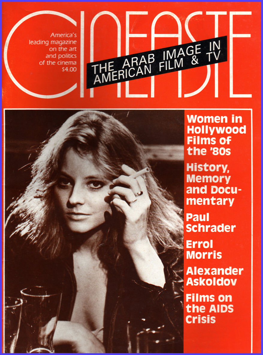 CINEASTE magazine side cover Issue 63 Vol 17 #1 April 1989