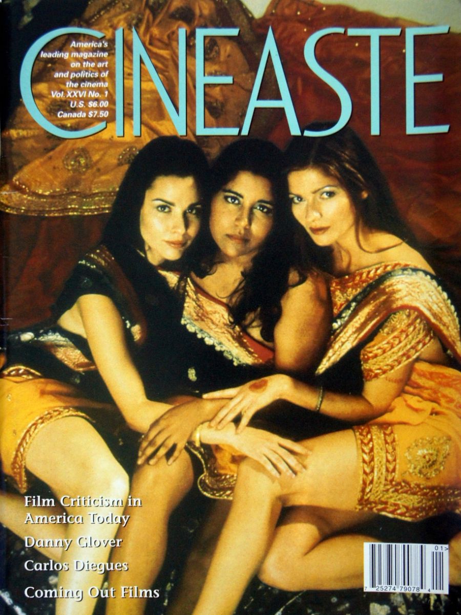 CINEASTE magazine side cover Issue 96 Vol 26 #1 December 2000