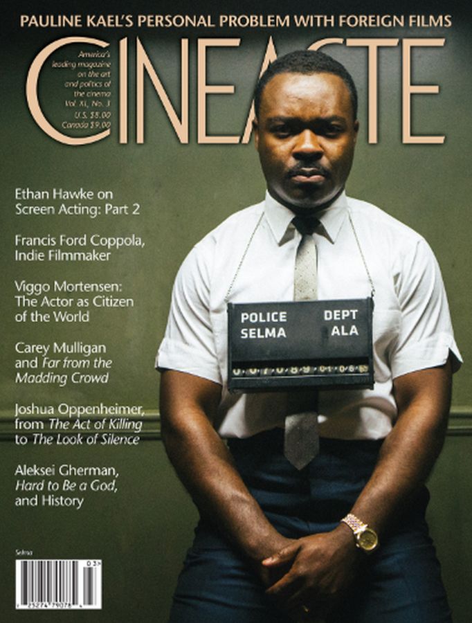 CINEASTE magazine side cover Summer 2015