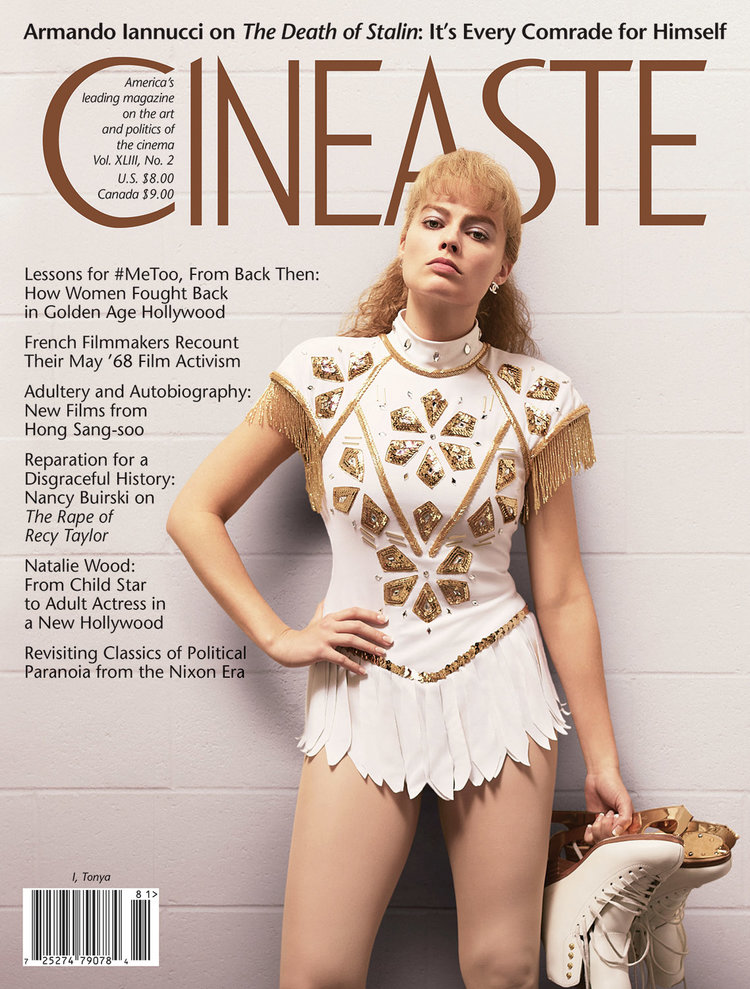CINEASTE magazine side cover Spring 2018