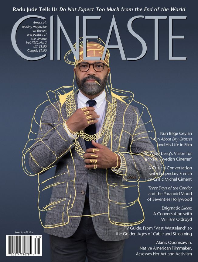 CINEASTE magazine side cover Spring 2024