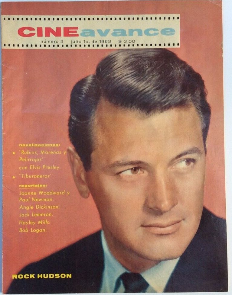 CINE AVANCE magazine side cover Issue 9 1 July 1963