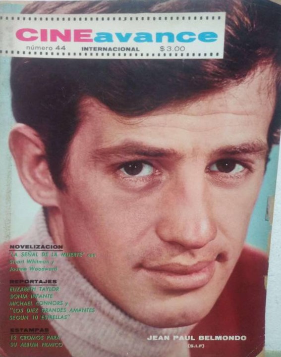 CINE AVANCE magazine side cover Issue 44  March 1965