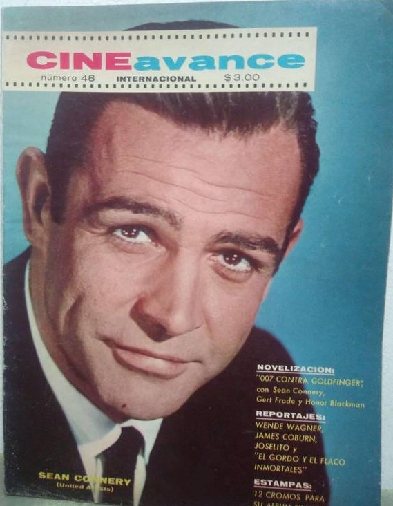 CINE AVANCE magazine side cover Issue 48  April 1965