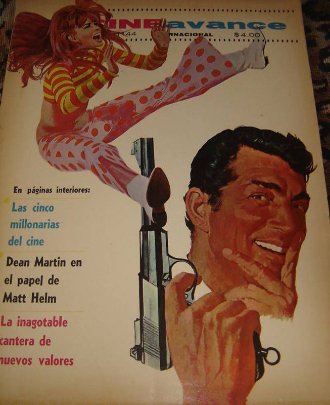 CINE AVANCE magazine side cover Issue 144   1967