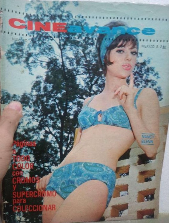 CINE AVANCE magazine side cover Issue 222  June 1969