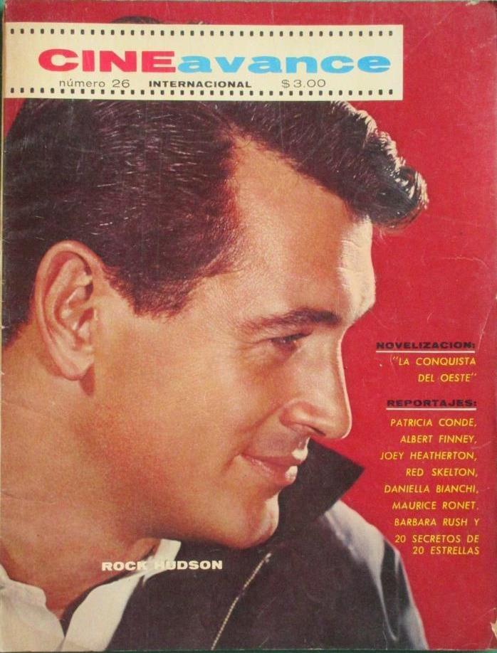 CINE AVANCE magazine side cover Issue 26 8? July 1964