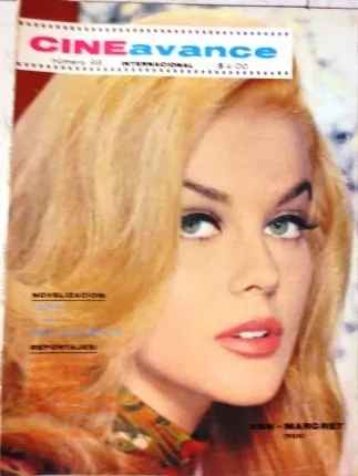 CINE AVANCE magazine side cover Issue 98  March 1966