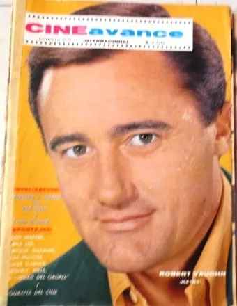 CINE AVANCE magazine side cover Issue 99  April 1966