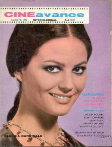 CINE AVANCE magazine side cover Issue 119 19 August 1966