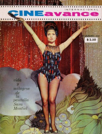 CINE AVANCE magazine side cover Issue 213 28 April 1969