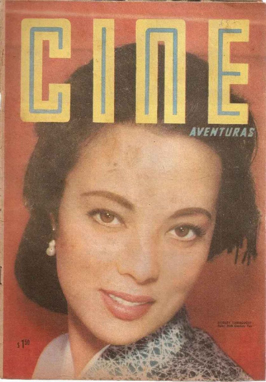 CINE AVENTURAS magazine side cover Issue 487  March 1956