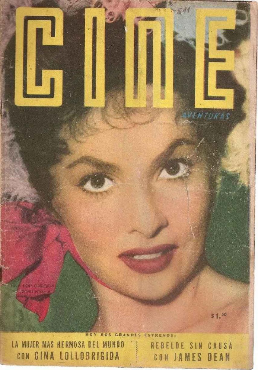 CINE AVENTURAS magazine side cover Issue 511 9 August 1956