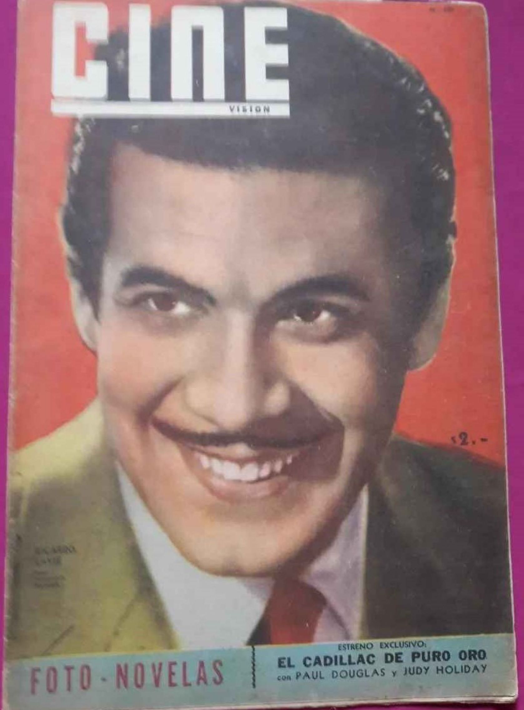 CINE AVENTURAS magazine side cover Issue 529   1957