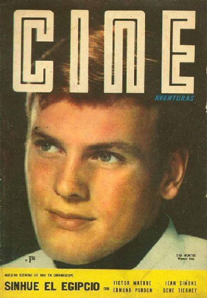 CINE AVENTURAS magazine side cover Issue 510 16 August 1956