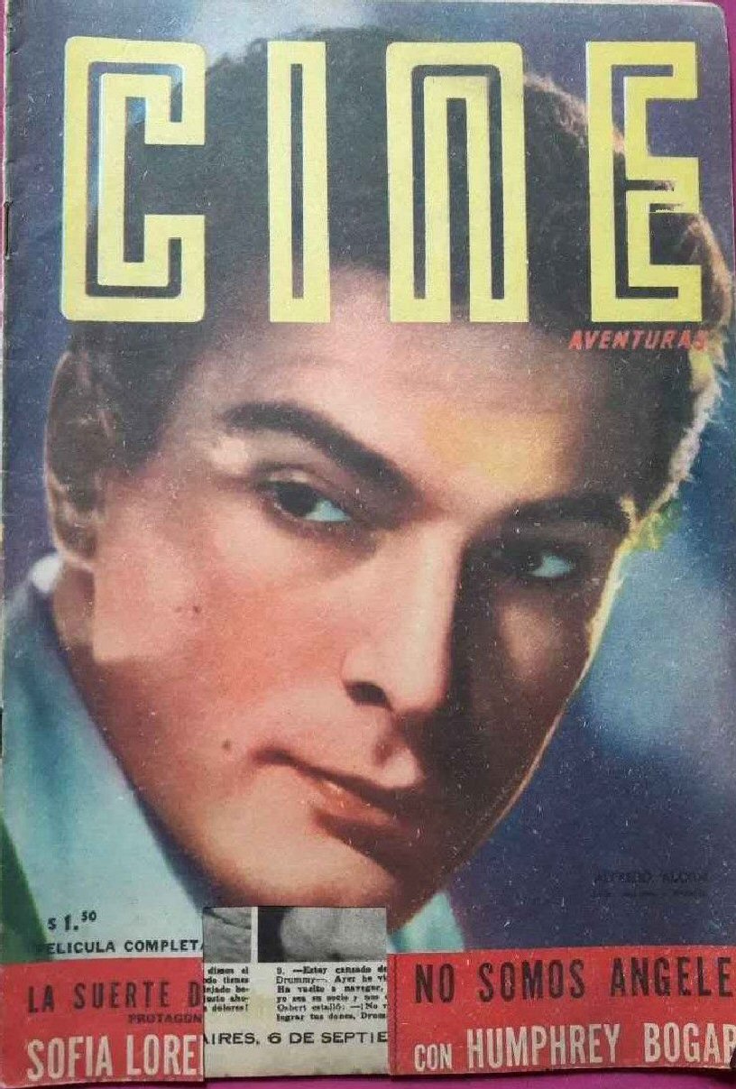 CINE AVENTURAS magazine side cover Issue 513   1956