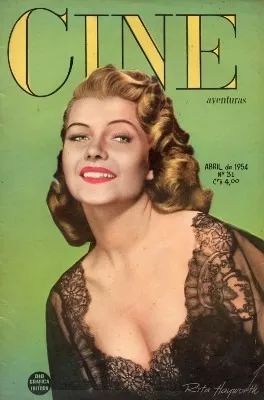 CINE AVENTURAS (Br) magazine side cover Issue 31  April 1954