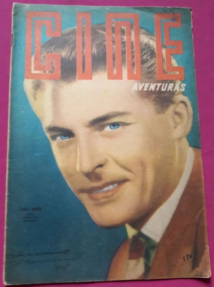 CINE AVENTURAS magazine side cover Issue 448 2 June 1955
