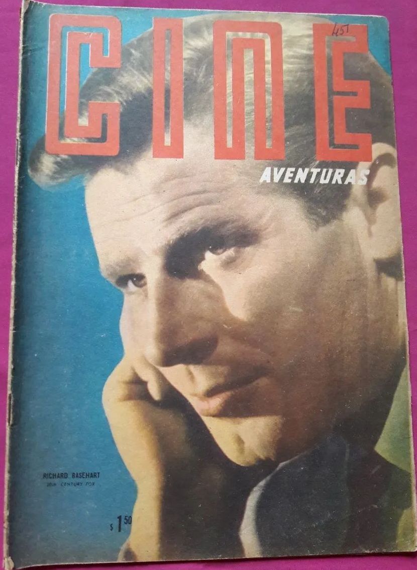 CINE AVENTURAS magazine side cover Issue 451 23 June 1955