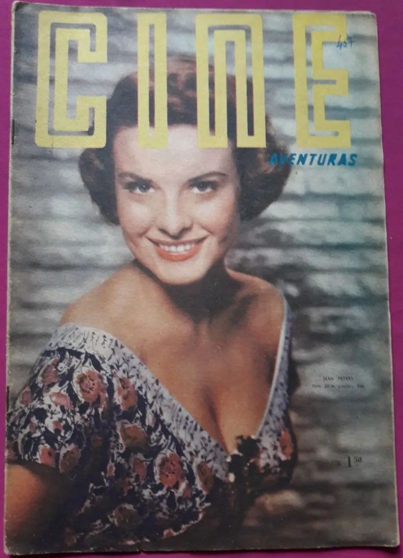 CINE AVENTURAS magazine side cover Issue 457 4 August 1955